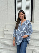 Camisa Batik Celeste Jean