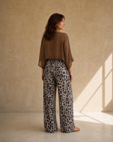 Pantalón Print Visón