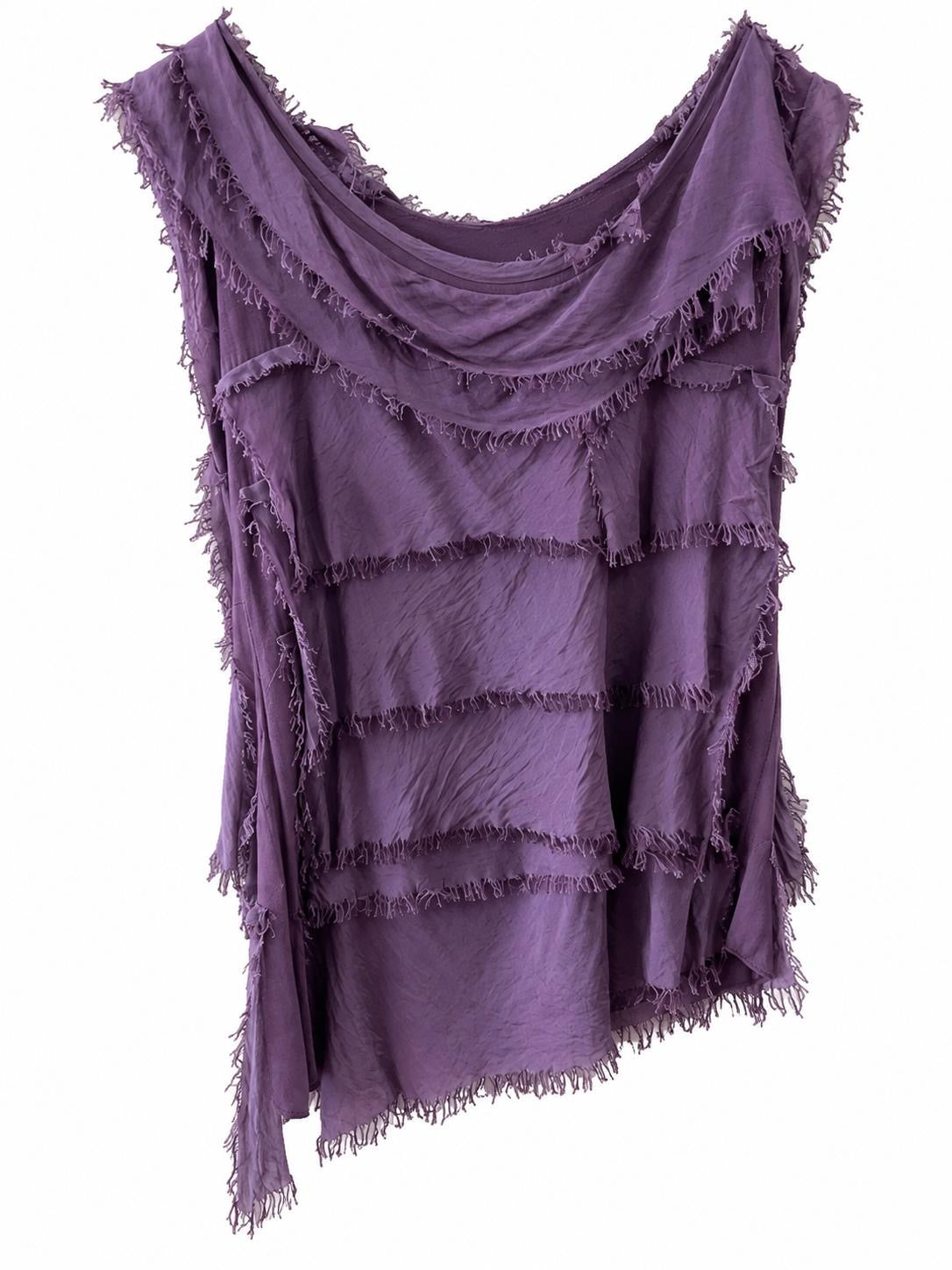 Musculosa Flecos viscosa Bordo