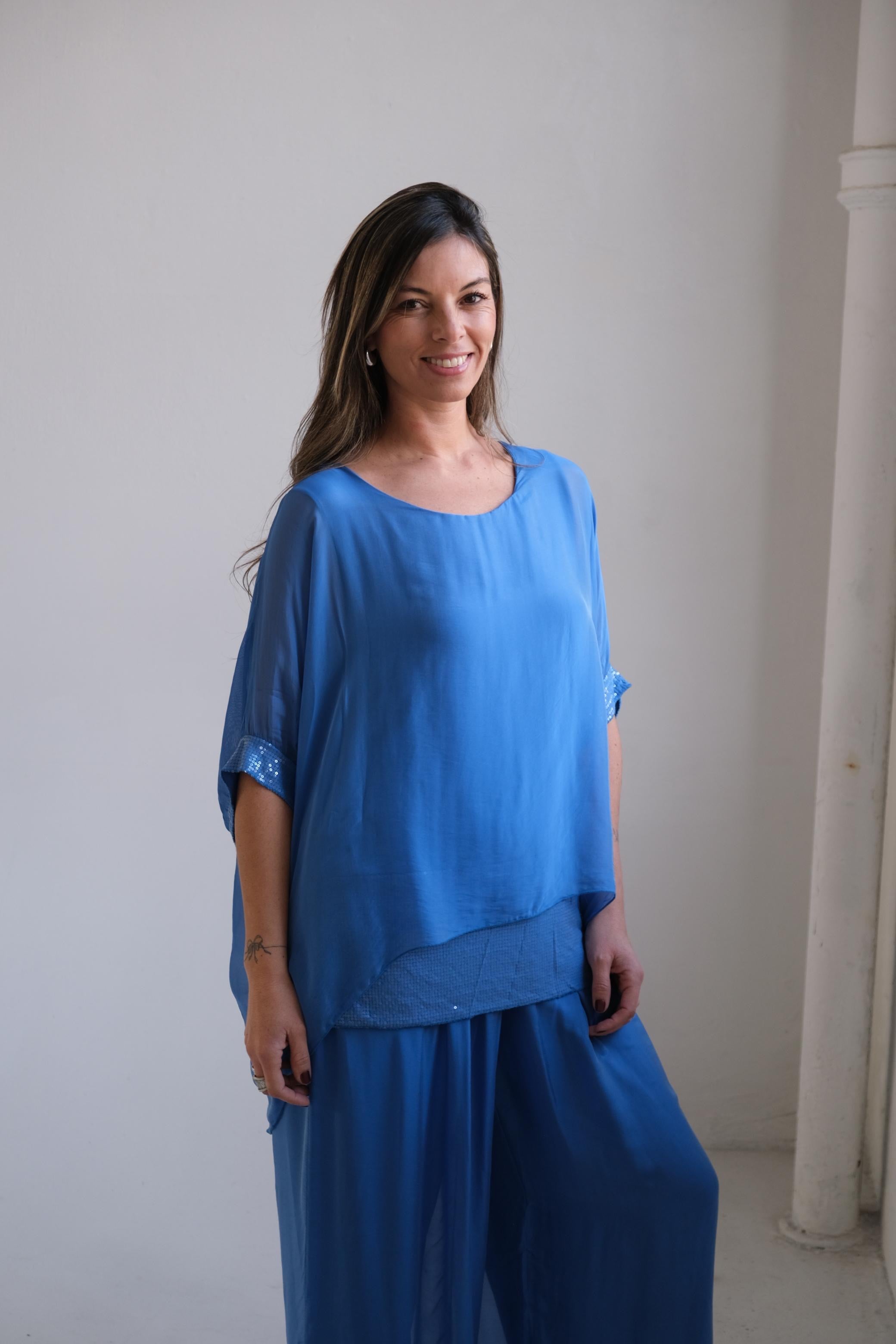 Blusa Varenna Azul