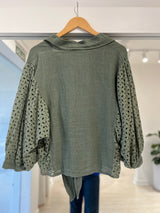 Camisa Mila verde