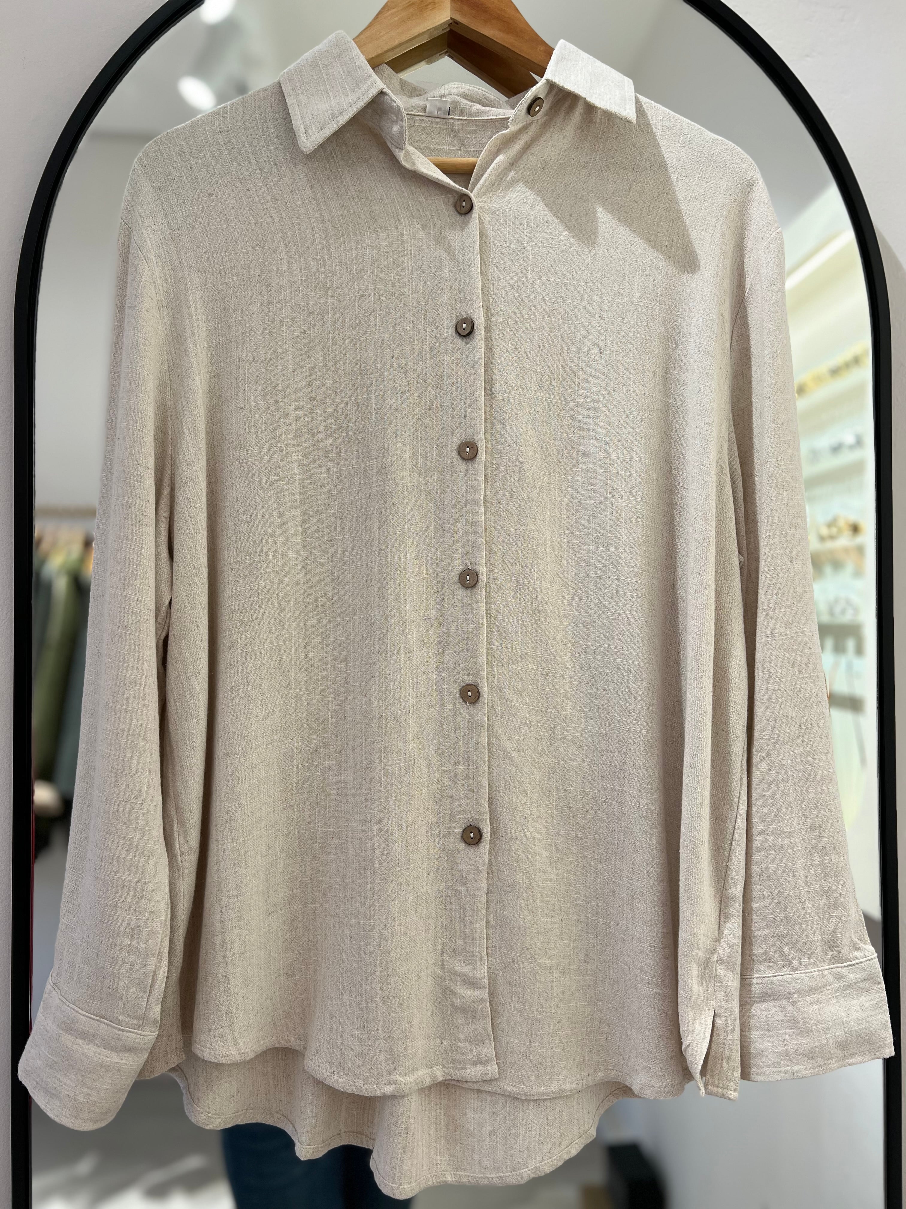 Camisa Ariana Beige