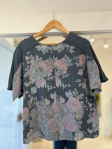 Blusa Garden azul jean