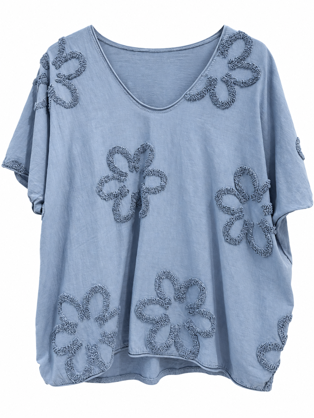 Remera Galilea Azul Jean