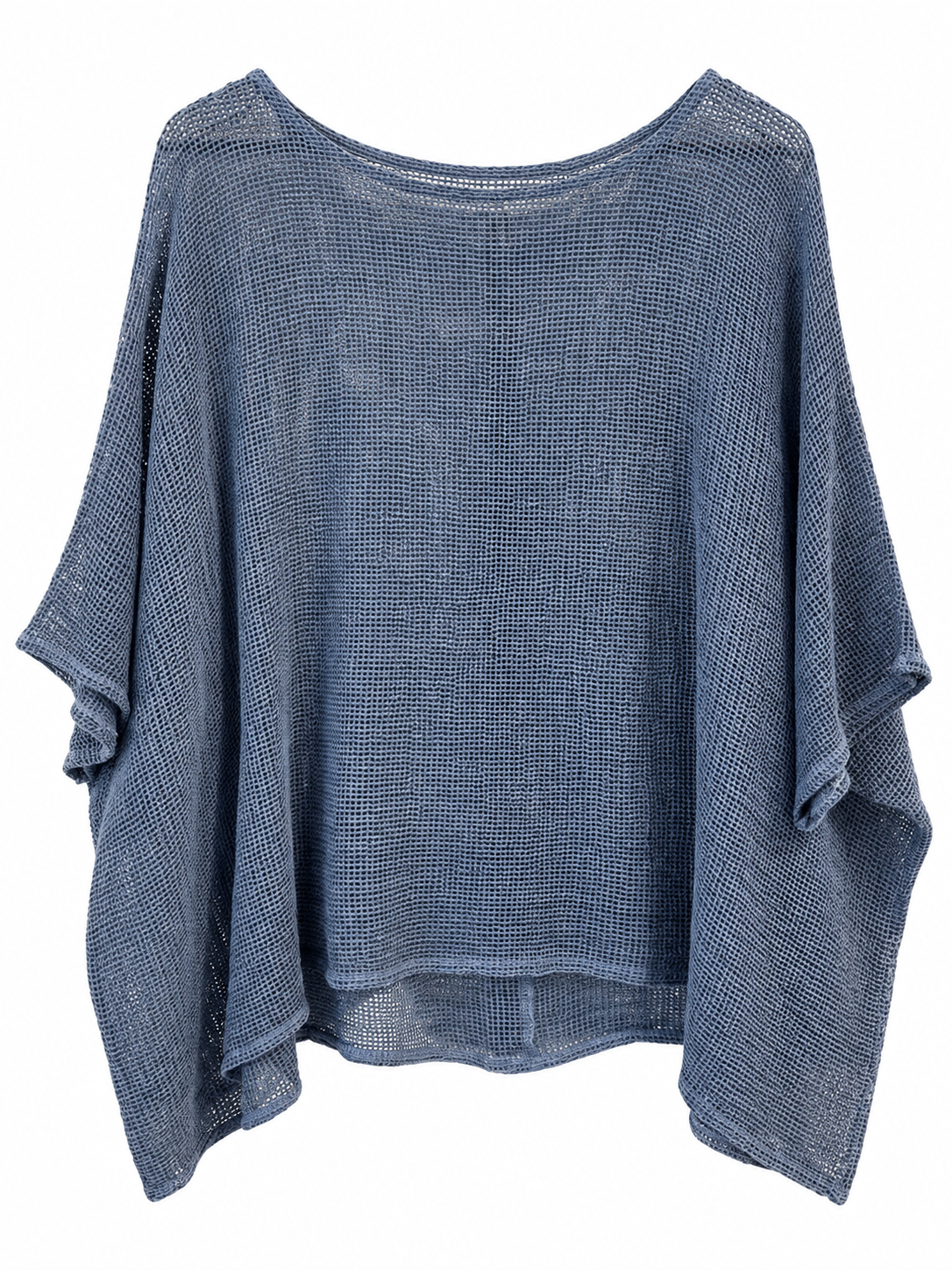 Poncho Montana azul jean