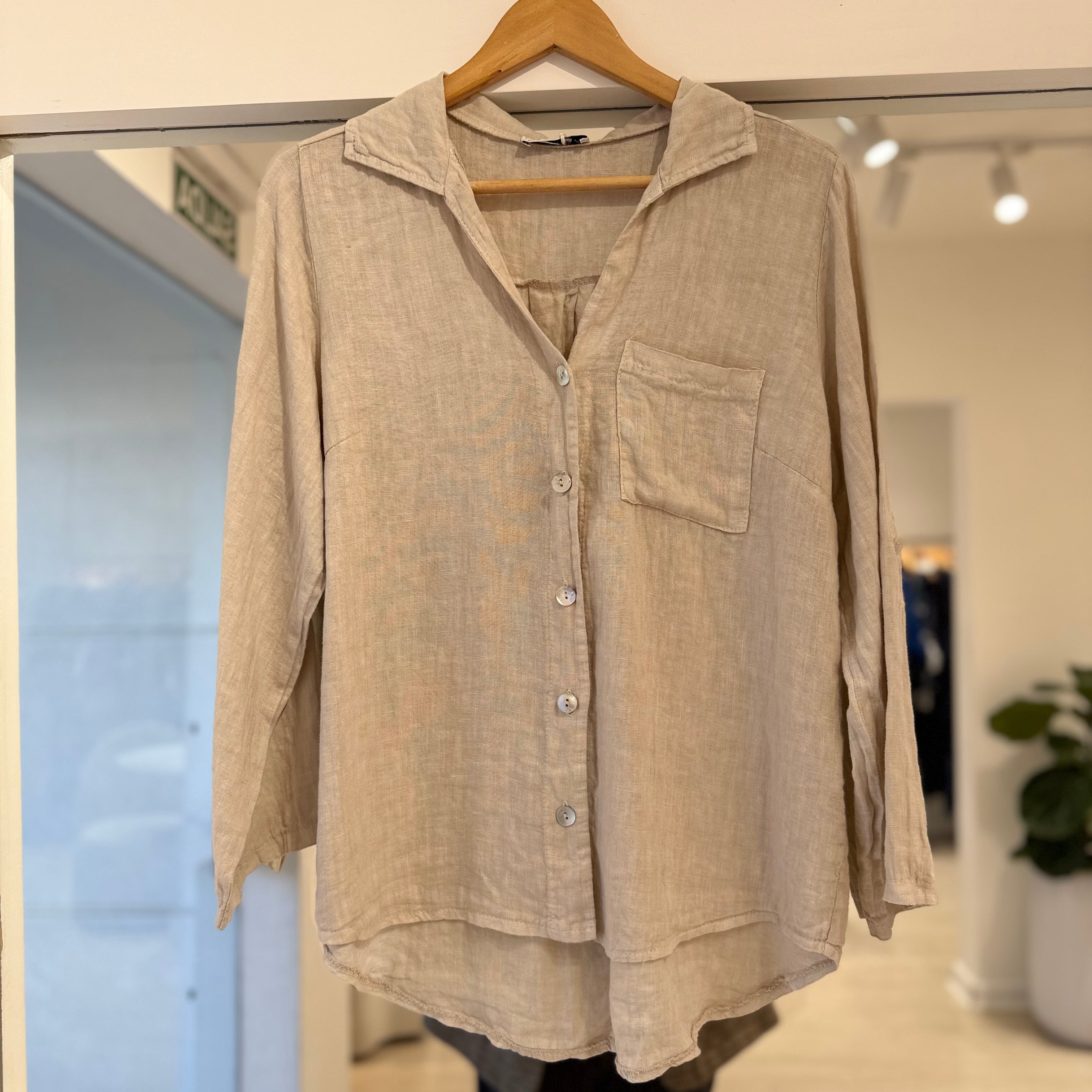 Camisa Bali Beige