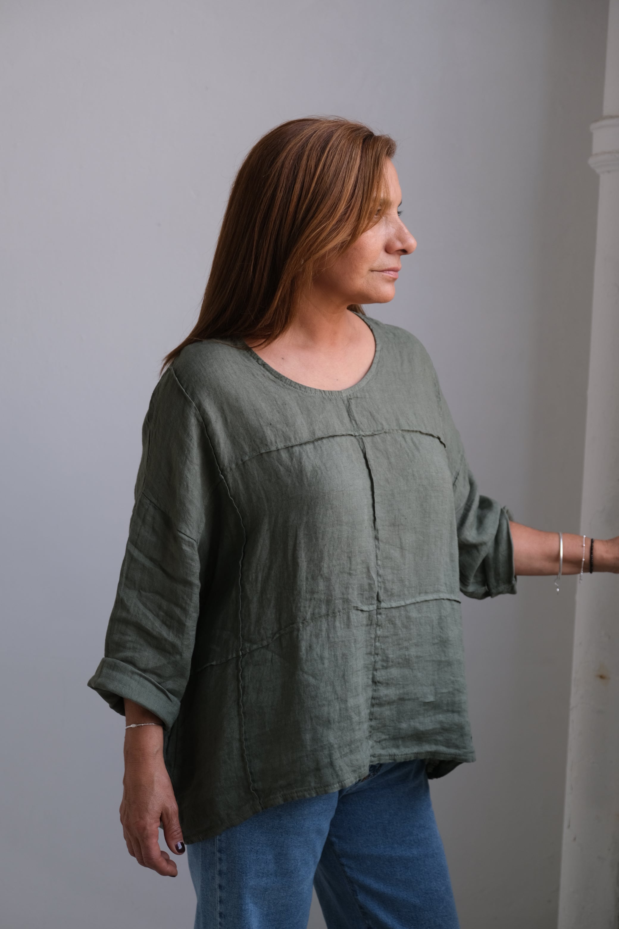 Blusa Bevagna Verde Seco