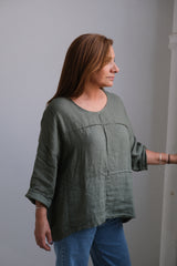 Blusa Bevagna Verde Seco