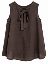 Musculosa Dara Chocolate