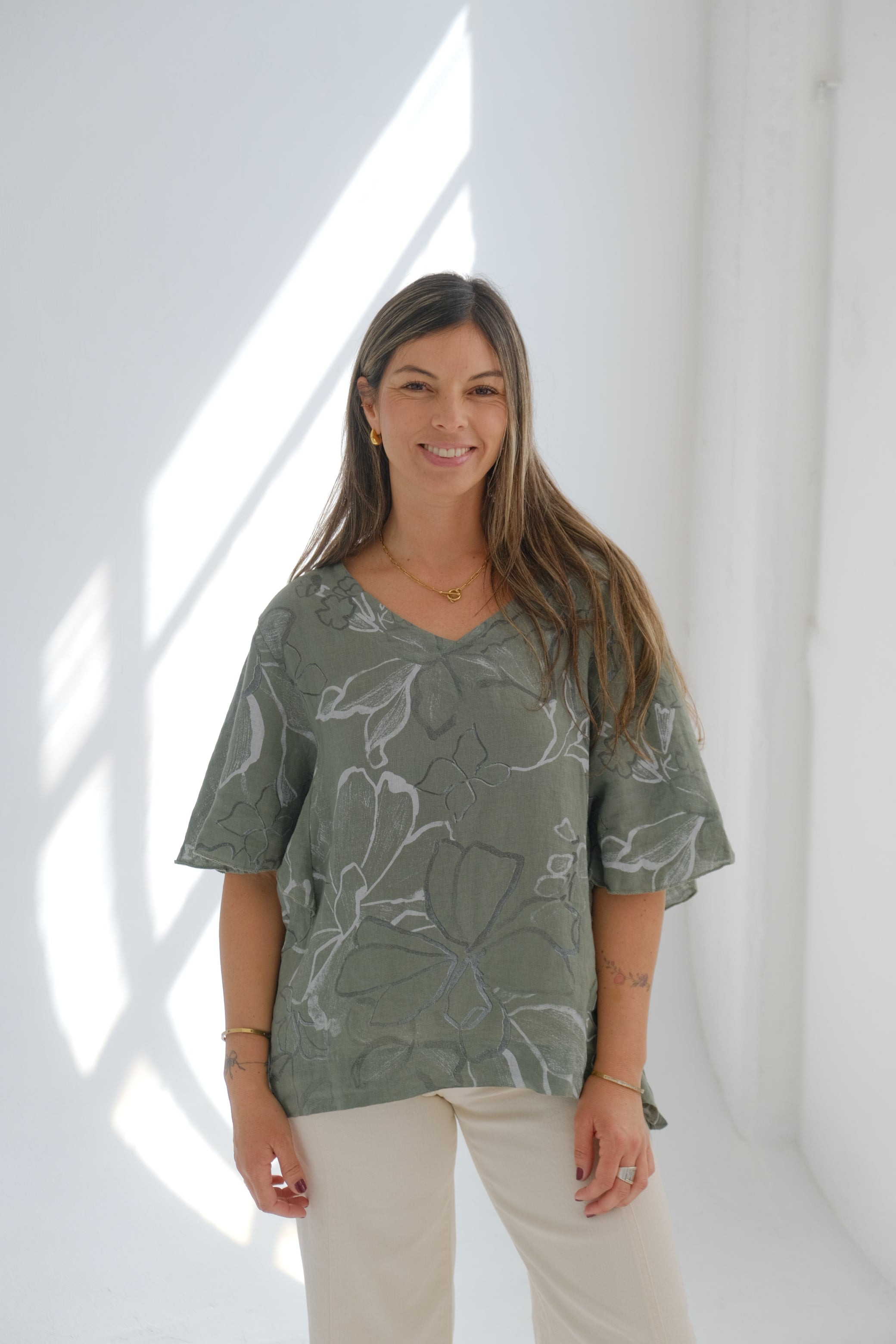 Blusa Jazmín verde