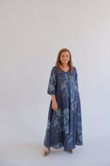 Vestido Magic 3/4 azul
