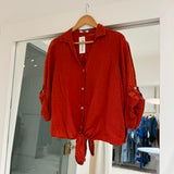 Camisa Amelia Terracota