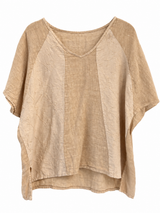 Blusa Fara tostado