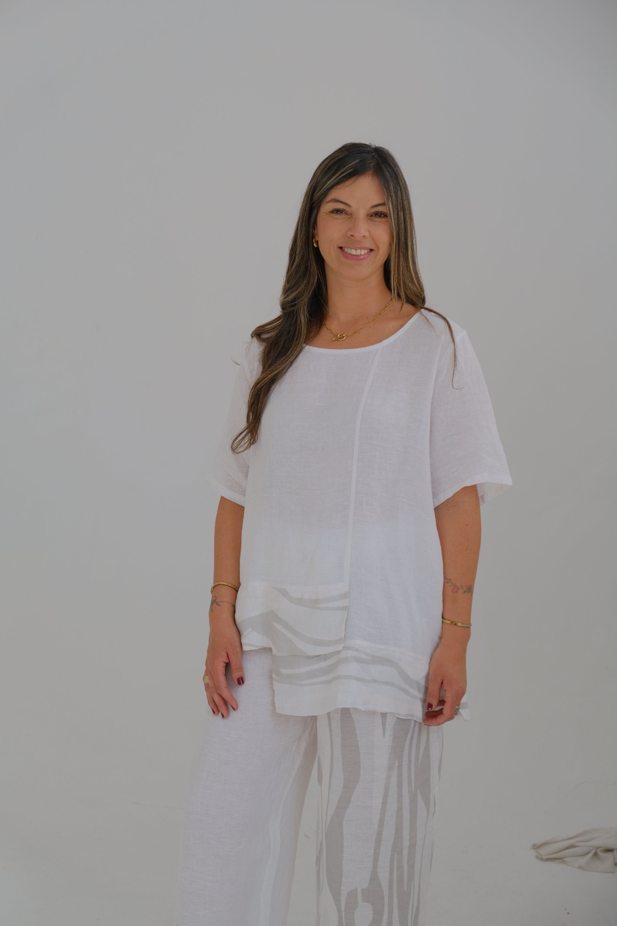 Blusa Camelia Blanco