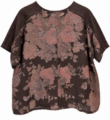 Blusa Garden chocolate