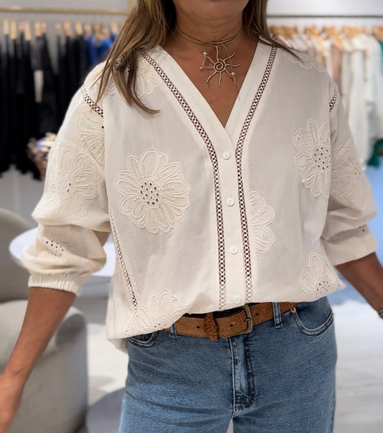 Camisa Lola Crudo