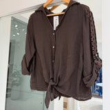 Camisa Amelia Chocolate