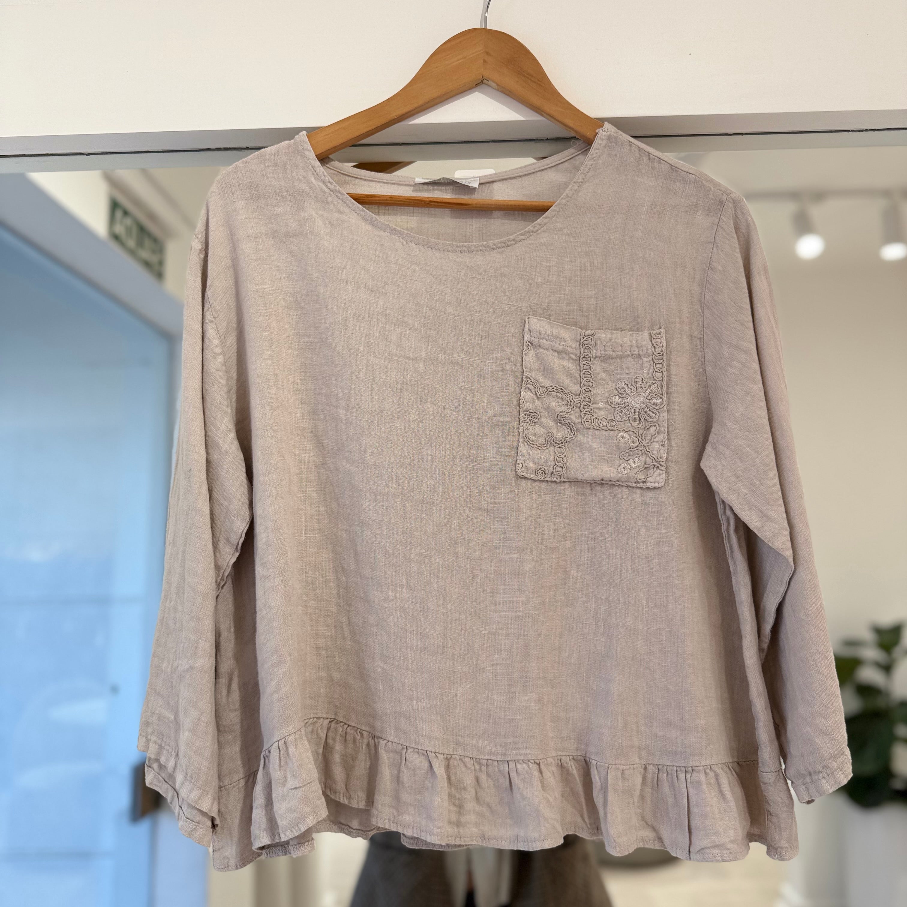 Blusa Menorca Beige