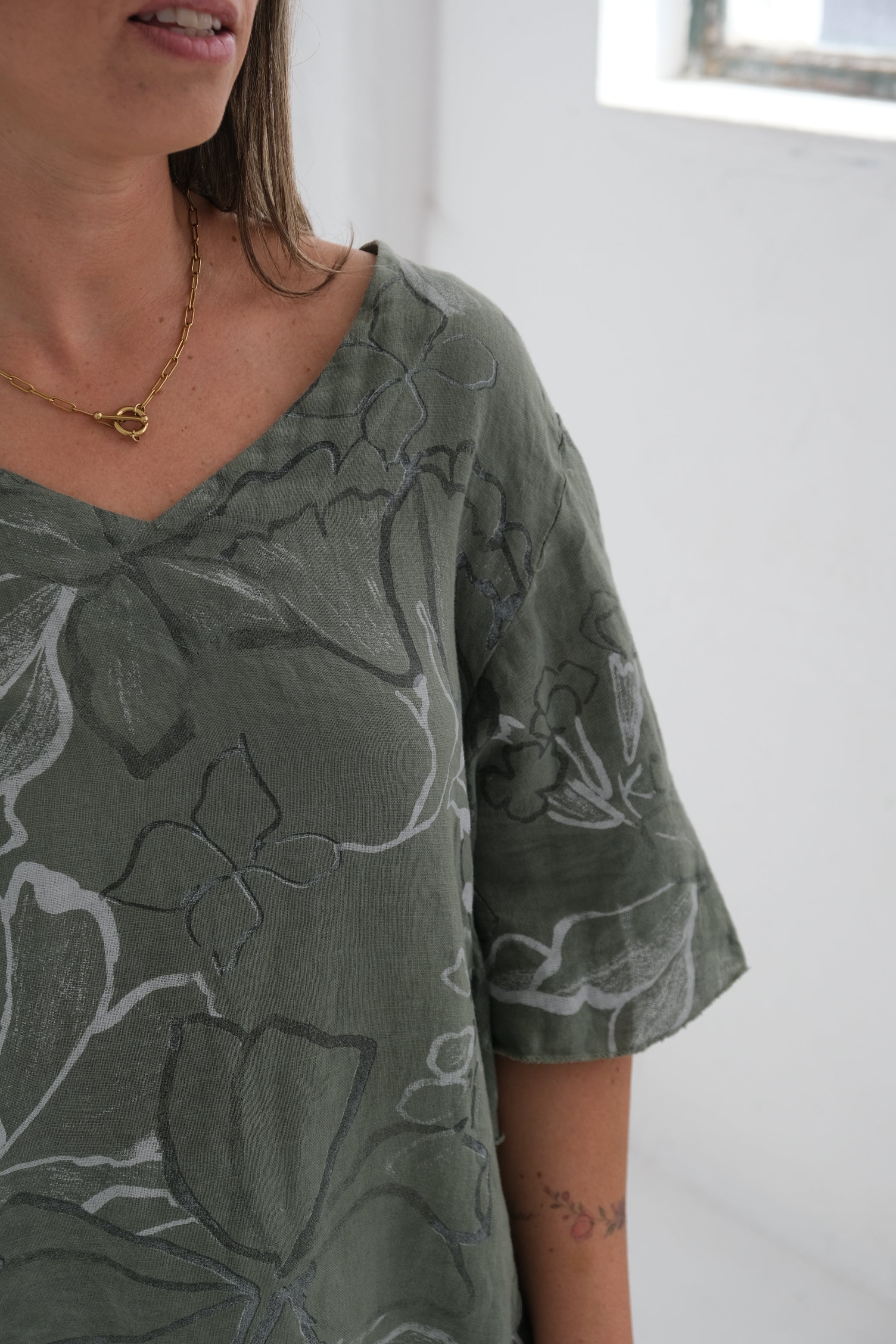 Blusa Jazmín verde
