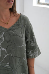Blusa Jazmín verde