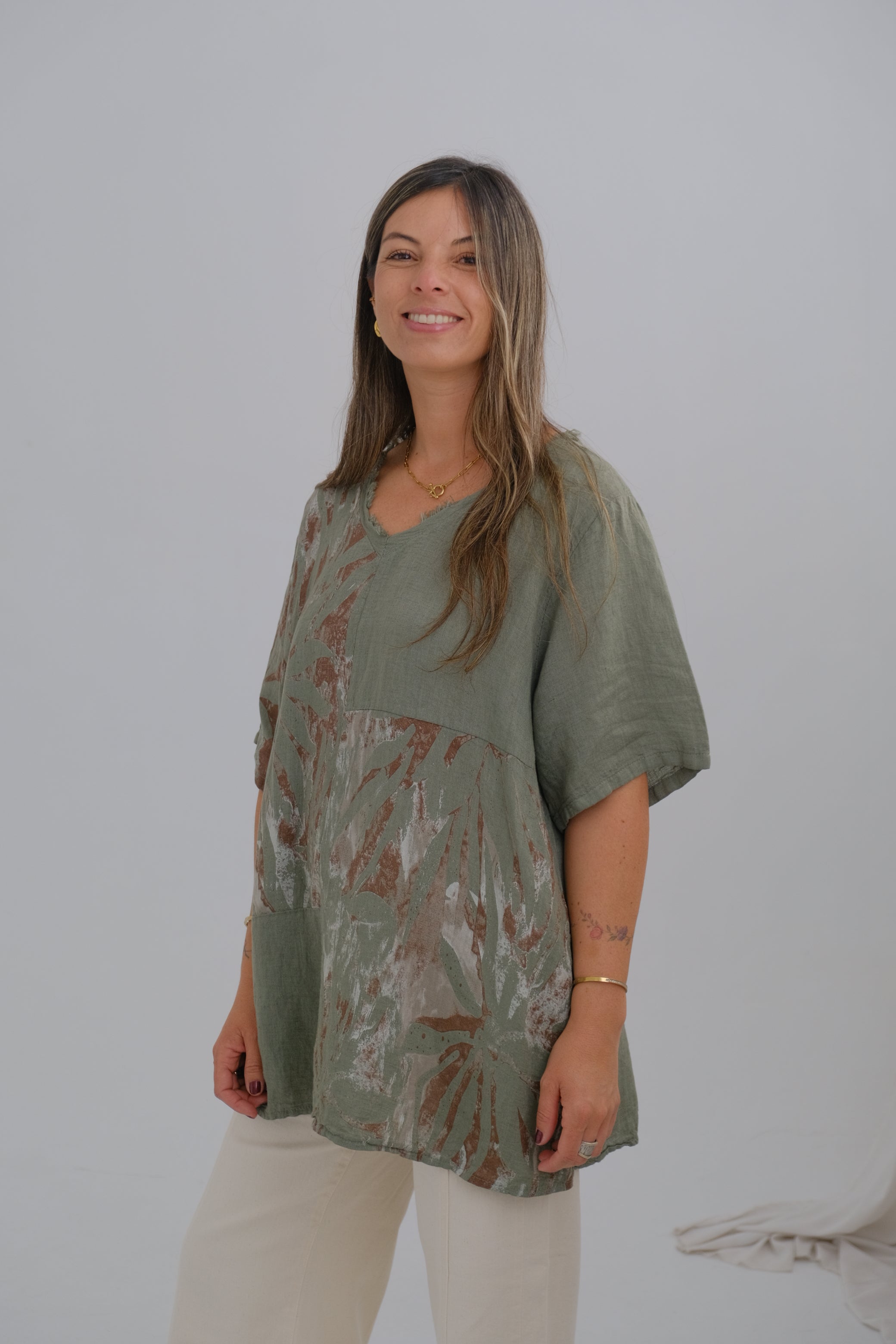 Blusa Magnolia Verde