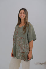 Blusa Magnolia Verde