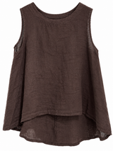 Musculosa Dara Chocolate
