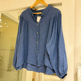 Camisa Perla Azul Jean