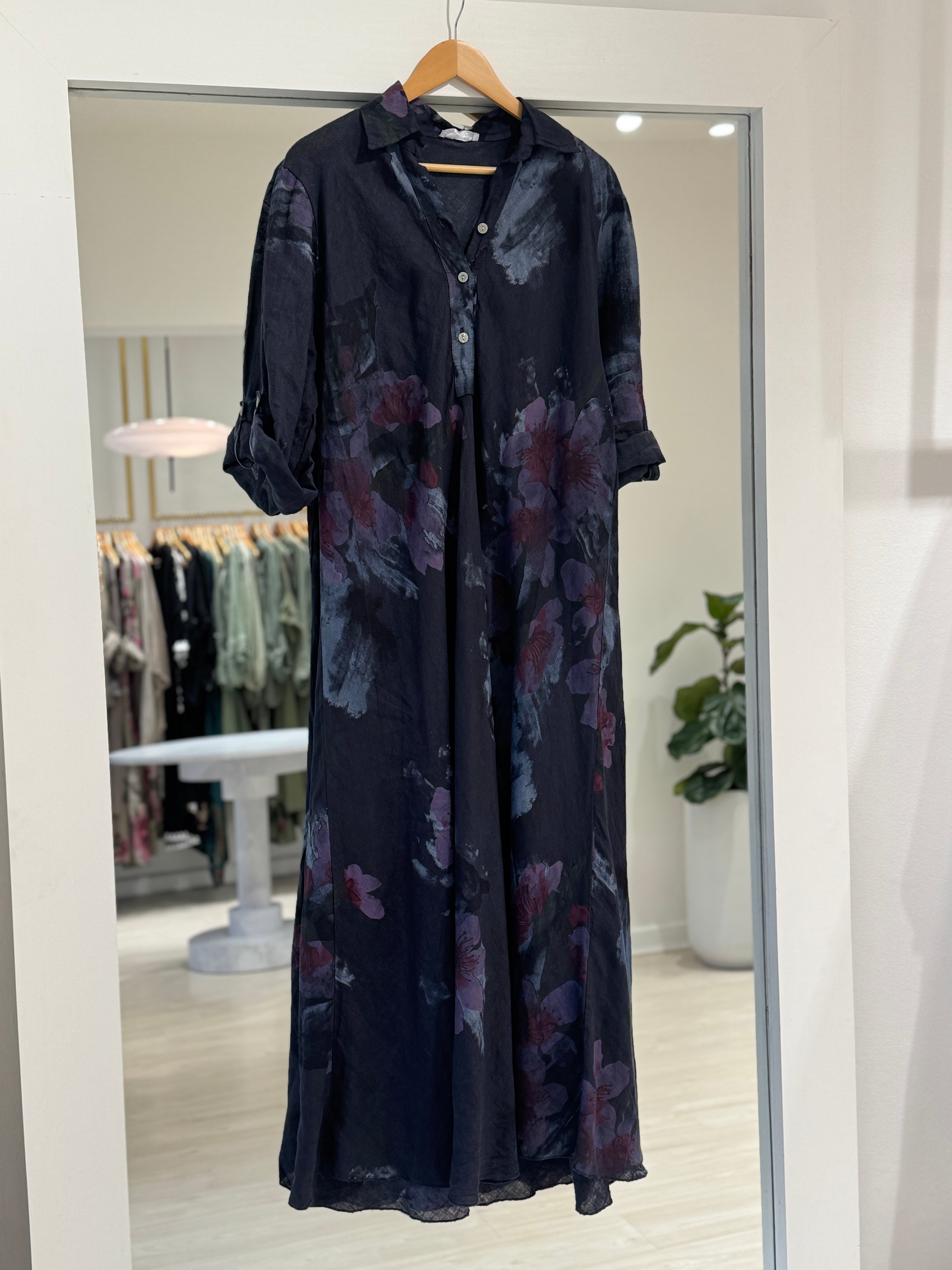 Vestido Havana azul