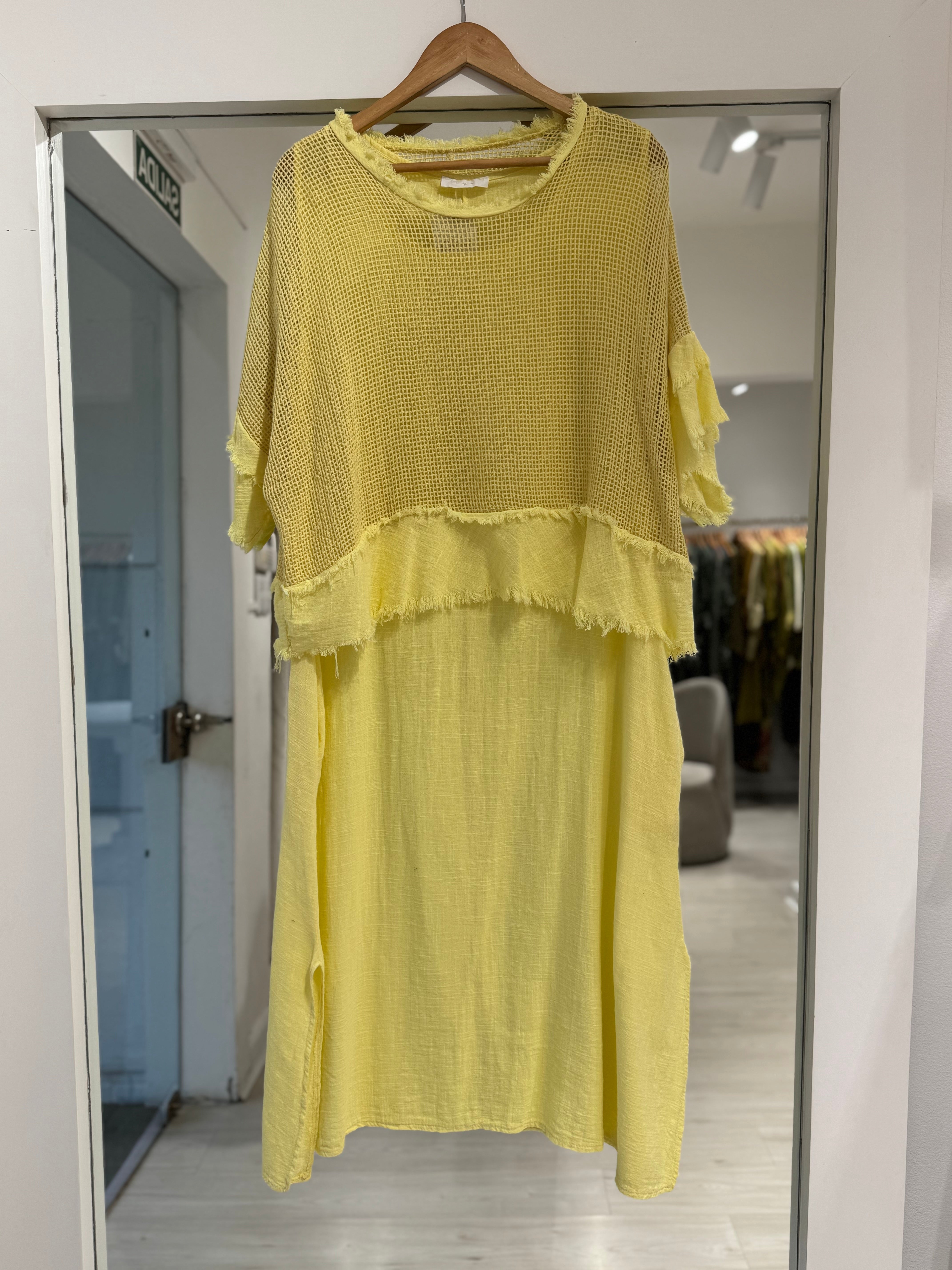 Vestido Jacinta Amarillo