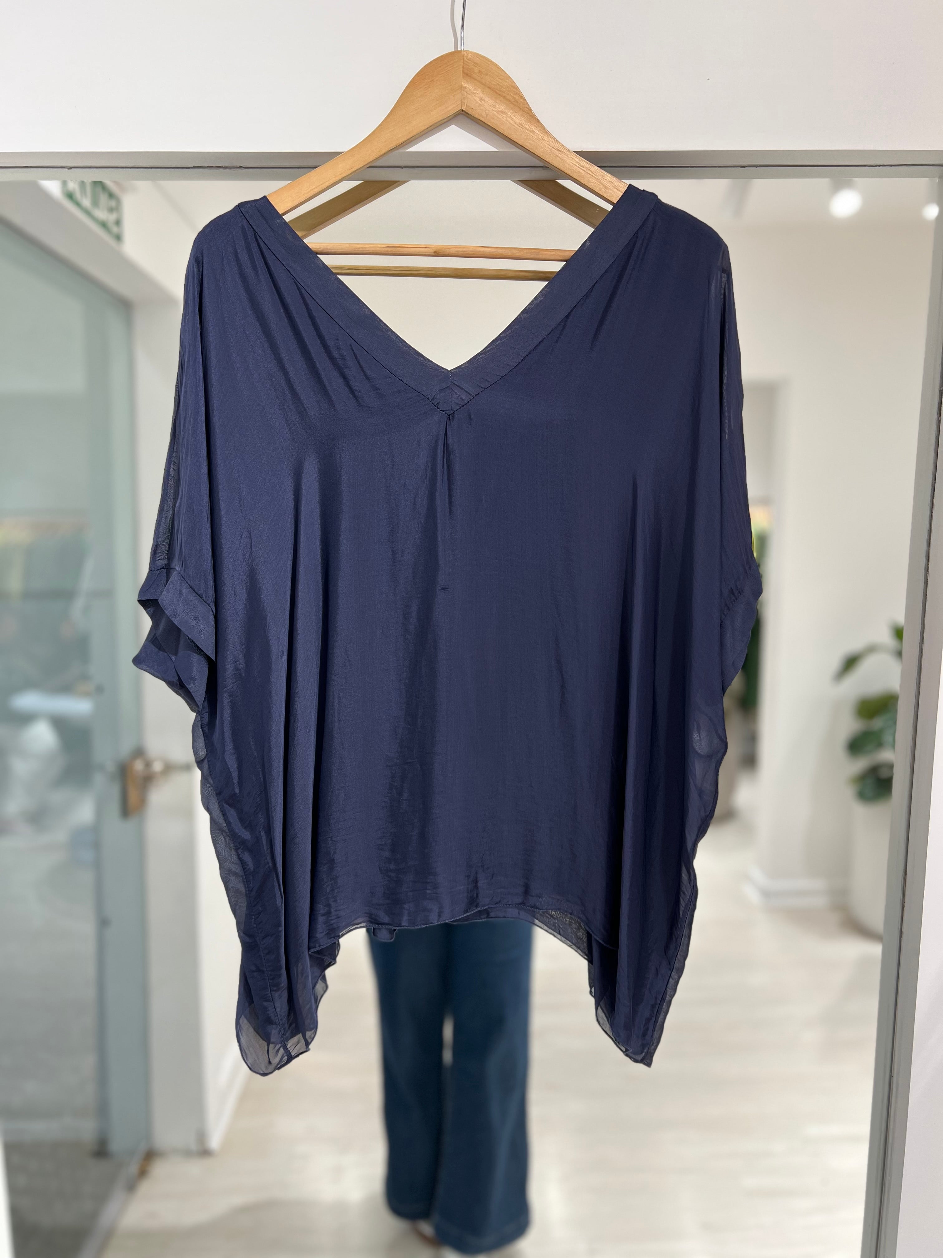 Blusa Solana azul