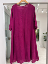 Vestido Magic Midi magenta