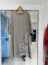 Vestido Midi beige
