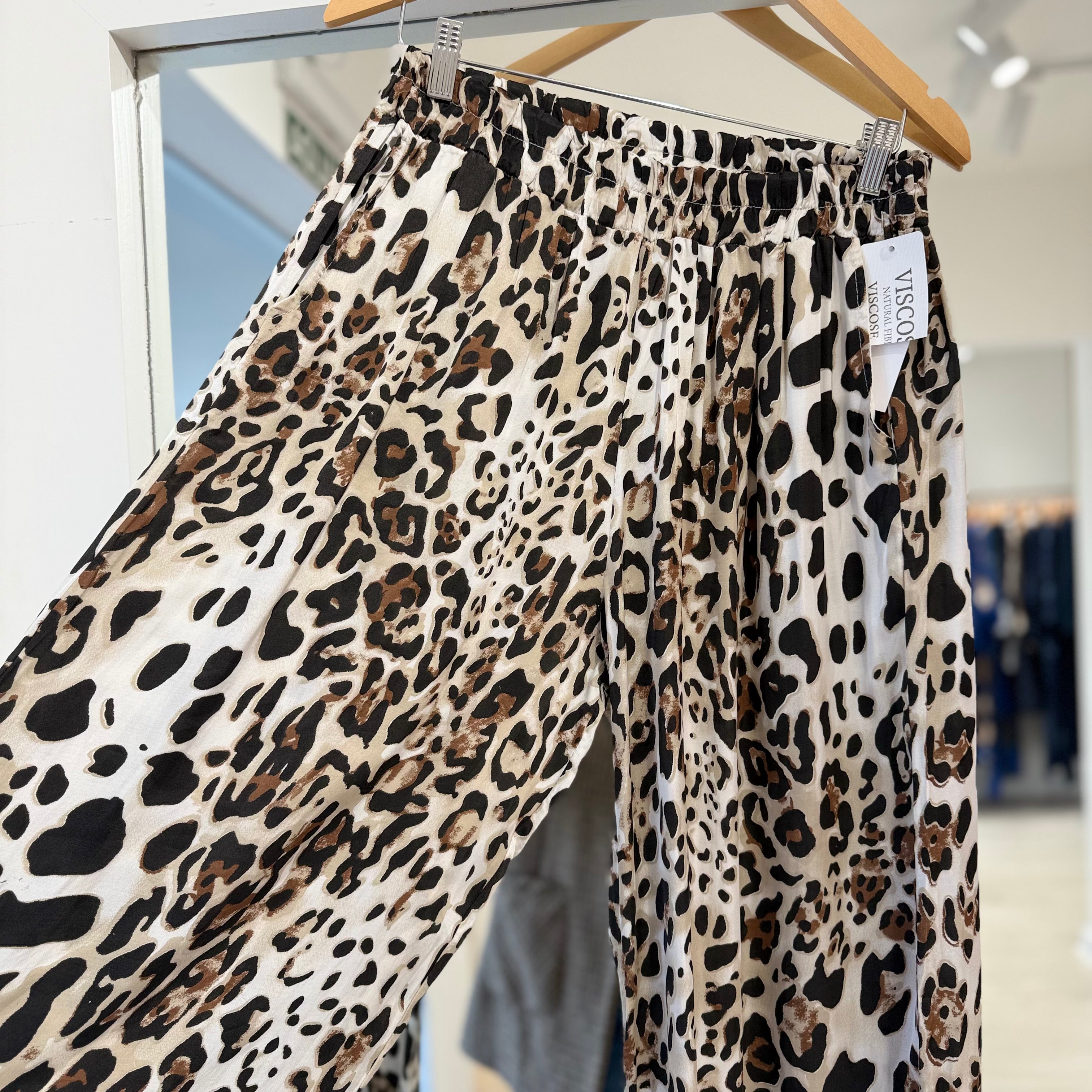 Pantalón Print Crudo