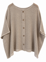 Poncho Montana Beige