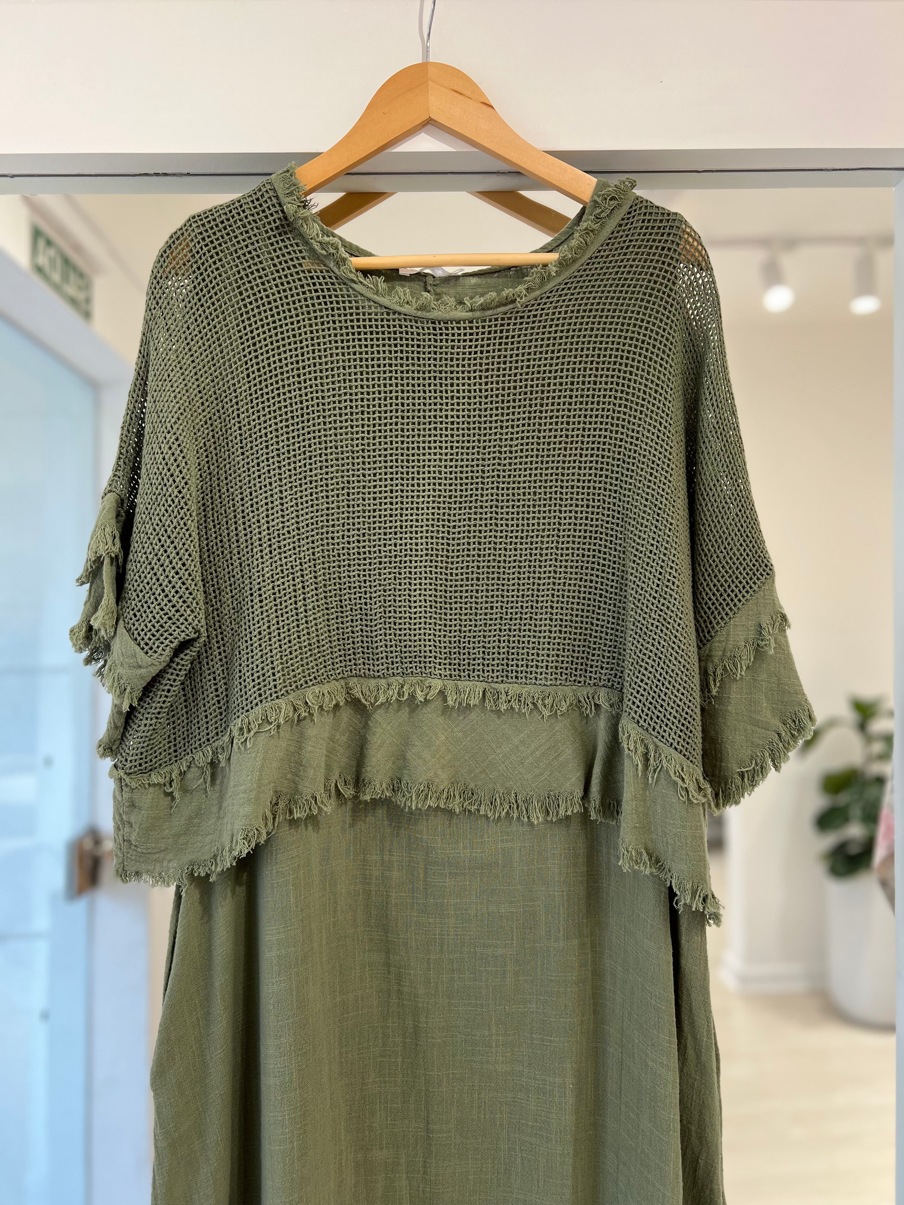 Vestido Jacinta verde
