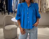 Camisa Agata Azul francia