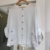 Blusa Marfil Blanca