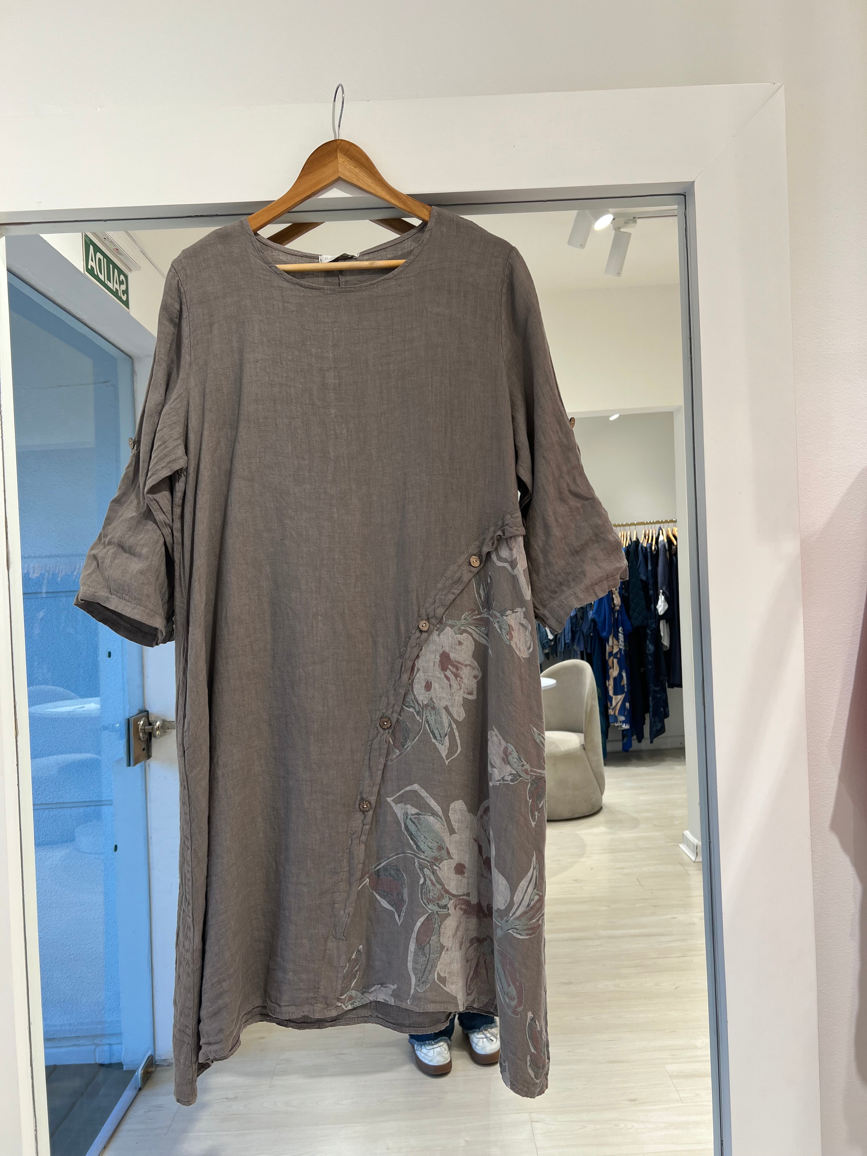 Vestido Midi visón