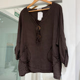 Blusa Sole Chocolate
