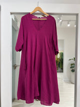 Vestido Magic Midi magenta