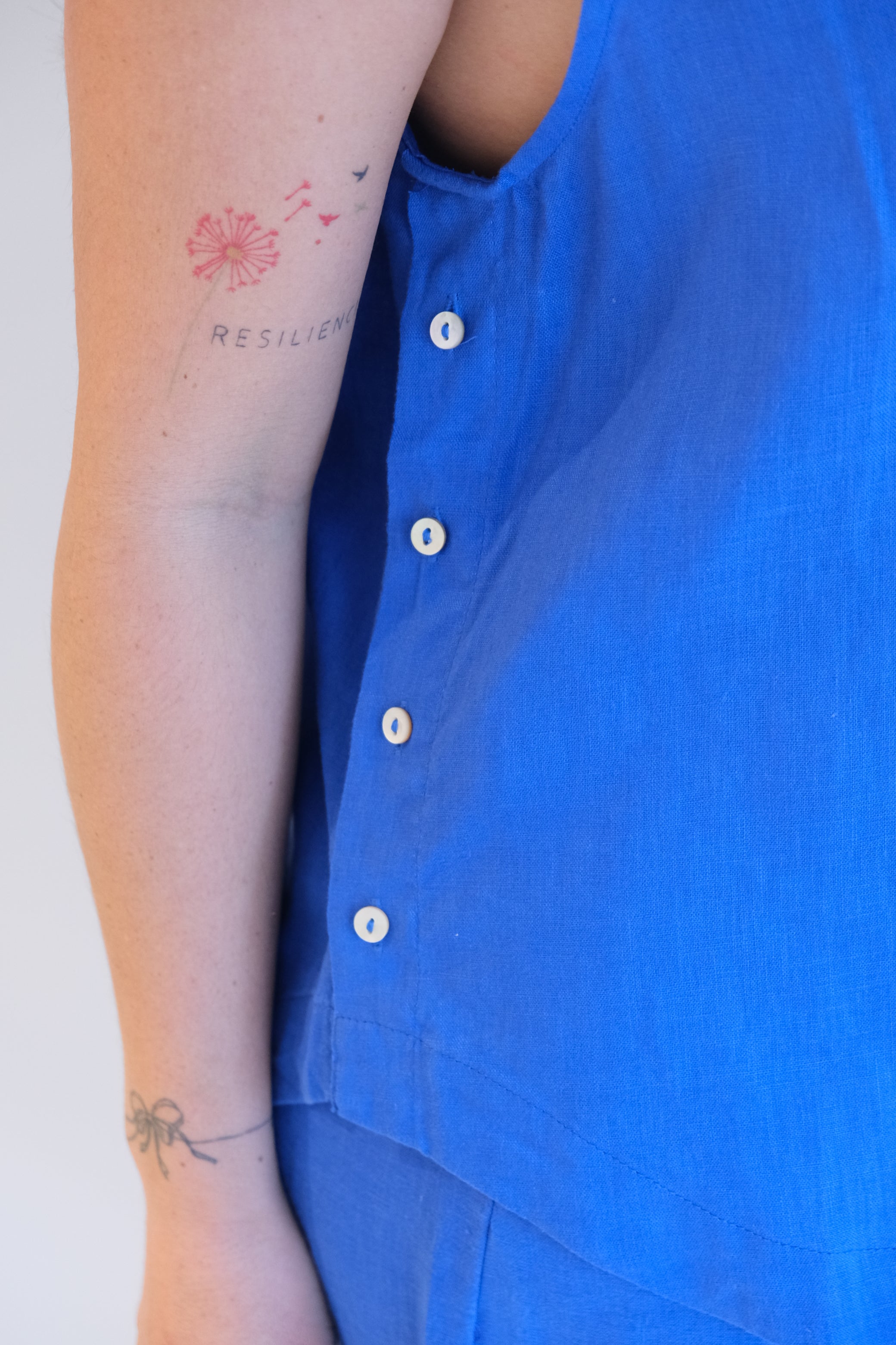 Musculosa Selina Azul CÁPSULA