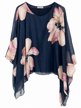 Blusa Malta azul