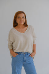Remera Licata Beige