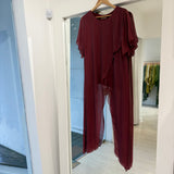 Blusa Moorea Bordo