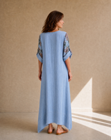 Vestido Mantra Celeste