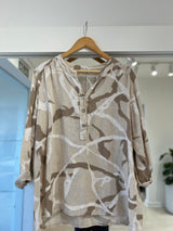 Camisa Batik Beige