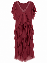 Vestido Hazel Bordo