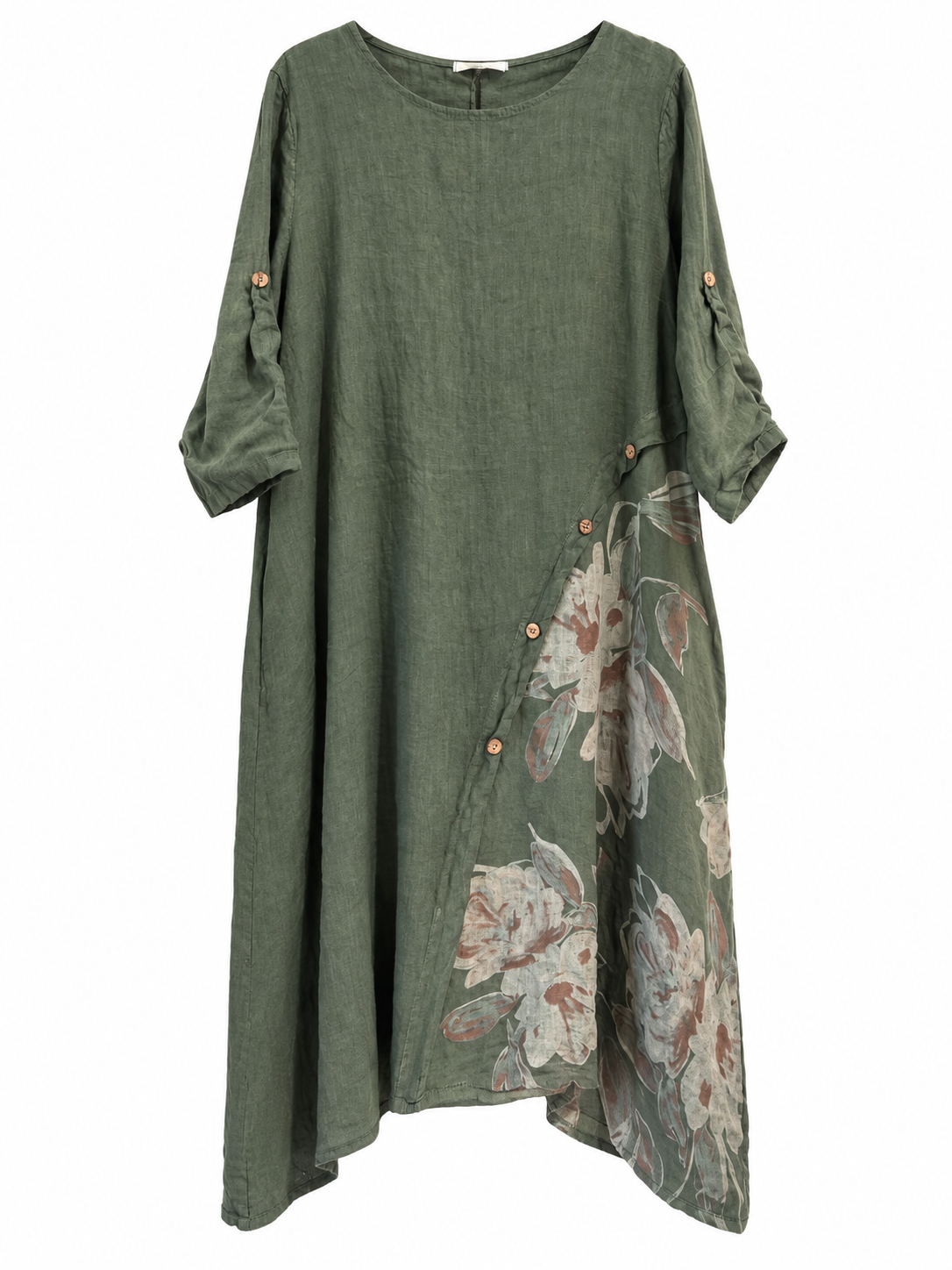 Vestido Midi verde