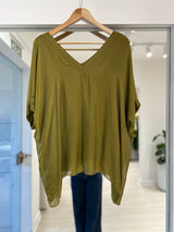 Blusa Solana pistacho